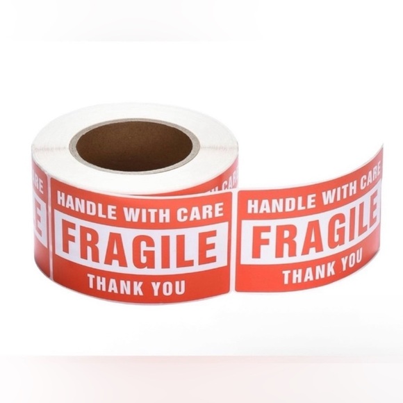 Other - BUY NOW Roll of 500 Large Fragile Stickers